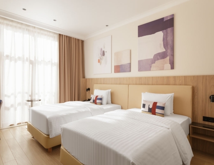 Стандарт с двумя раздельными кровати - Отель Courtyard Marriott Sochi Krasnaya Polyana / Кортъярд Марриотт Сочи Красная Поляна