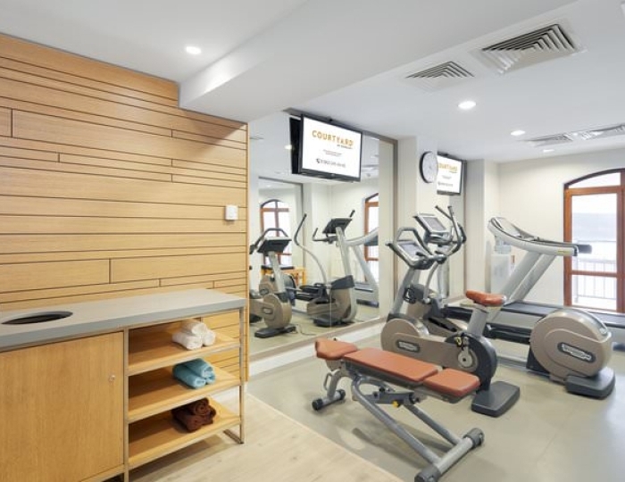 Тренажерный зал - Отель Courtyard Marriott Sochi Krasnaya Polyana / Кортъярд Марриотт Сочи Красная Поляна