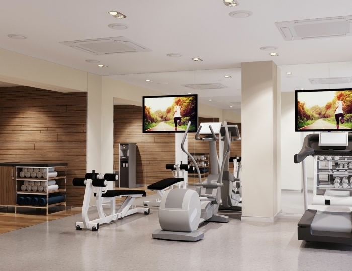 Тренажерный зал - Отель Courtyard Marriott Sochi Krasnaya Polyana / Кортъярд Марриотт Сочи Красная Поляна