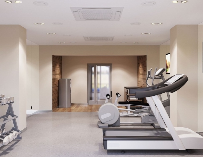 Тренажерный зал - Отель Courtyard Marriott Sochi Krasnaya Polyana / Кортъярд Марриотт Сочи Красная Поляна