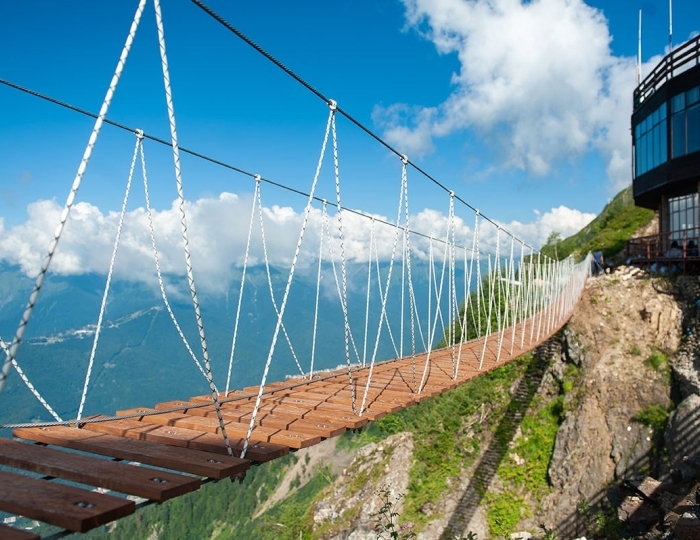 Развлечения круглый год на территории курорта Красная Поляна  - Отель Courtyard Marriott Sochi Krasnaya Polyana / Кортъярд Марриотт Сочи Красная Поляна