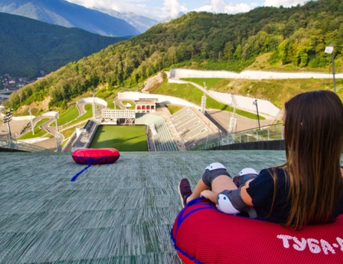 Летние развлечения на территории курорта Красная Поляна - Отель Courtyard Marriott Sochi Krasnaya Polyana / Кортъярд Марриотт Сочи Красная Поляна