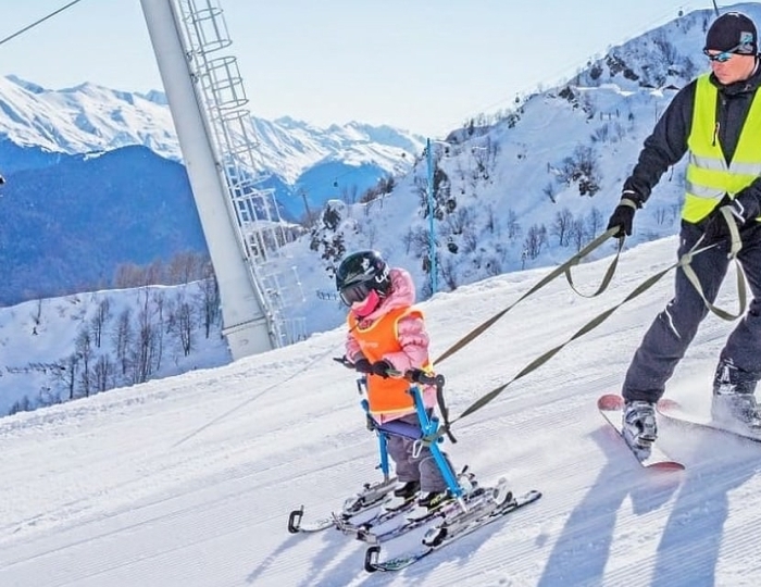 Зимние развлечения на территории курорта Красная Поляна  - Отель Courtyard Marriott Sochi Krasnaya Polyana / Кортъярд Марриотт Сочи Красная Поляна